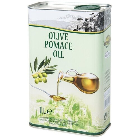 Оливковое масло для жарки Olive Pomace, холодного отжима, 1 л Vesuvio