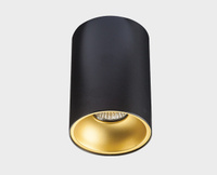 Светильник потолочный Italline 3160 black-gold 1xGU10 D=95 H=130 IP20