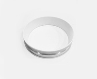 Кольцо декоративное Italline IT02-012 ring white D=75 H=24