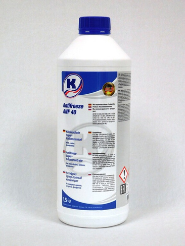 Антифриз Kuttenkeuler Antifreeze ANF 40 (концентрат, 1.5 л)