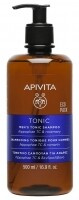 Apivita - Шампунь тонизирующий против выпадения волос для мужчин, 500 мл