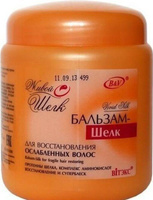 Витэкс Живой шелк Бальзам-шелк для восстановления ослабленных волос, 450 мл