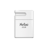 Флеш-диск 64 GB NETAC U116 USB 2.0 белый NT03U116N-064G-20WH