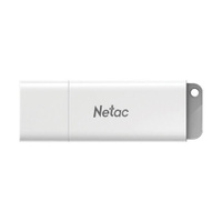 Флеш-диск 64 GB NETAC U185 USB 2.0 белый NT03U185N-064G-20WH