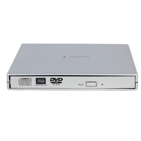 Оптический привод Gembird DVD-USB-02-SV, BOX