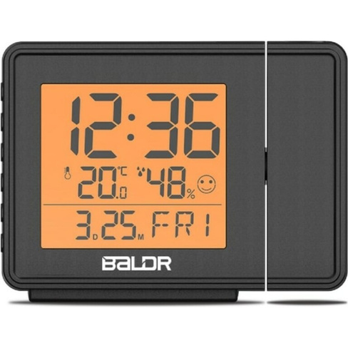Проекционные часы BALDR B0367STHR