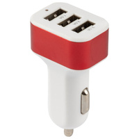 Устройство зарядное для телефона ENERGY ET-21A 2,1А 3 USB красный