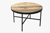 Кофейный столик круглый М011.1А52 лофт