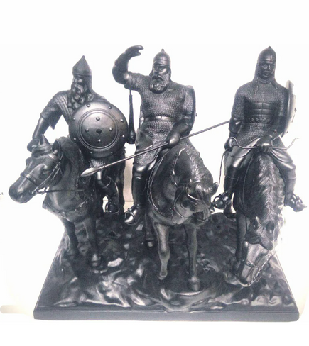 Скульптура Каслинское литье Три богатыря