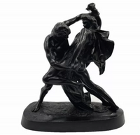 Скульптура Каслинское литье Скандинавская борьба