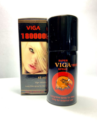 Super Viga 180000 - спрей пролонгатор 45 мл. с витамином Е