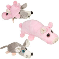 Мягкая игрушка Bondibon Милота вывернушка Поросенок-мышь, 17 см, розовый BONDIBON
