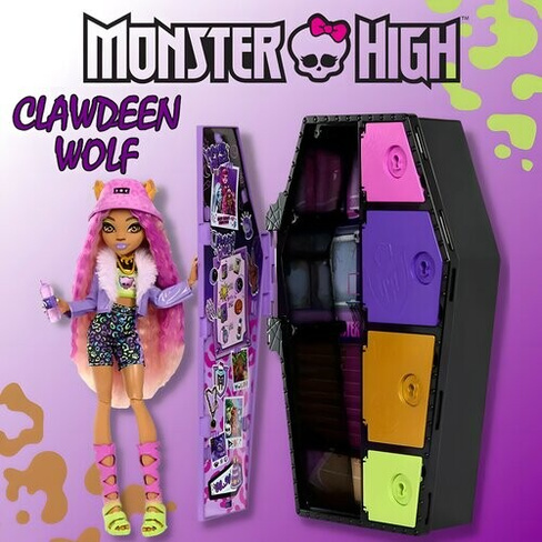 Кукла Монстер Хай Клодин Monster High Clawdeen Wolf Skulltimate Secrets - HKY61- Monster High (Mattel)