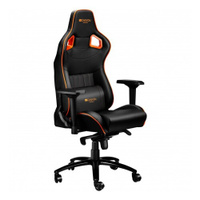 Компьютерное кресло Canyon CND-SGCH5 игровое, цвет: черно-оранжевый