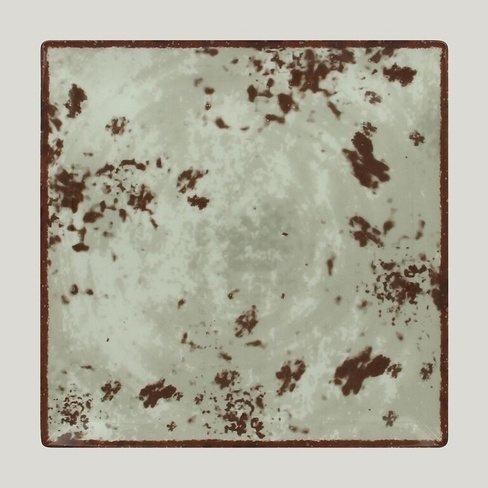 Тарелка Peppery квадратная 27х27см h 2,6см серый RAK Porcelain | EDSQ27PGY