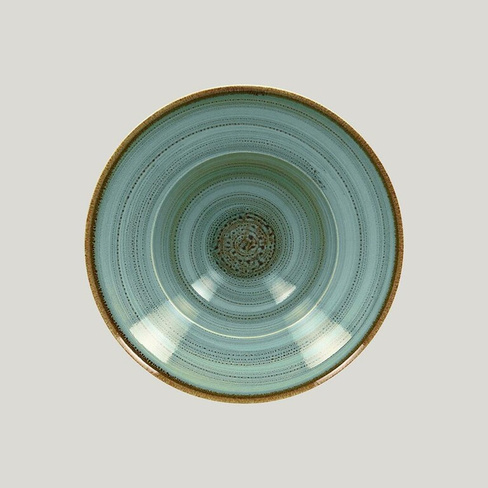 Глубокая тарелка Twirl Lagoon 320мл 23х8см RAK Porcelain | TWCLXD23LA