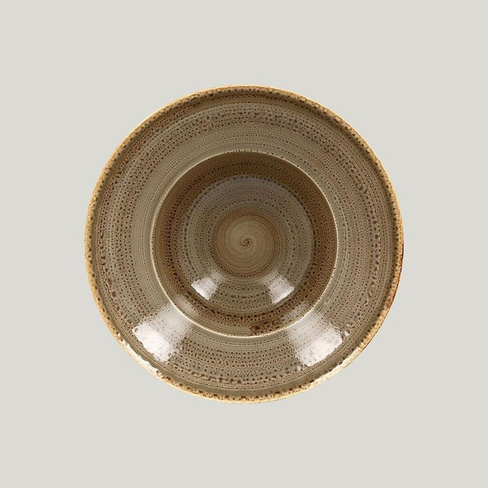Глубокая тарелка Twirl Alga 480мл 26х9см RAK Porcelain | TWCLXD26AL