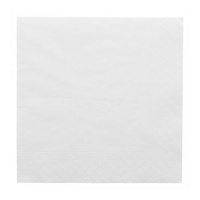 Салфетка бумажная двухслойная белая, 33х33 см, 100 шт Garcia De Pou | 102.16