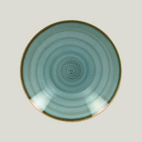 Глубокая тарелка Twirl Lagoon 3,6л 36х4см RAK Porcelain | TWBUBC36LA