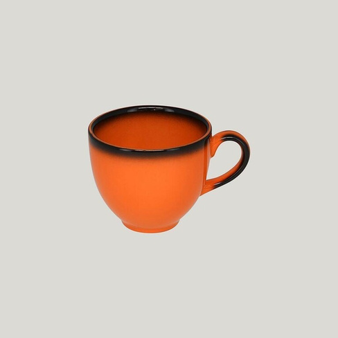 Чашка LEA Orange 200мл оранжевый RAK Porcelain | LECLCU20OR