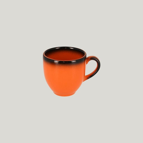 Чашка LEA Orange 90мл оранжевый RAK Porcelain | LECLCU09OR
