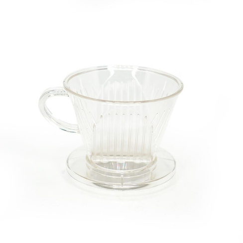 Воронка фильтр, пуровер (дриппер) 2-4 чашки стекло Barbossa | 3C-45W.2000