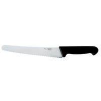 Нож PRO-Line кондитерский 25см черная пластик ручка P.L. Proff Cuisine | KB-3855-250W-BK201-RE-PL