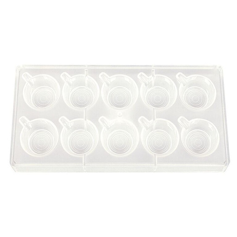Пластиковая форма "Чашка" 10 ячеек 55х44х21мм P.L. Proff Cuisine | PC-1773