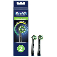 Насадка для зубных щеток Oral-B CrossAction CleanMaximiser, 2 шт [cleanmaximiser black]