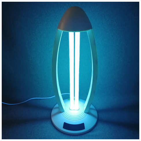 Лампа ультрафиолетовая бактерицидная с озоном Просто-Полезно, кварцевый облучатель Просто-полезно