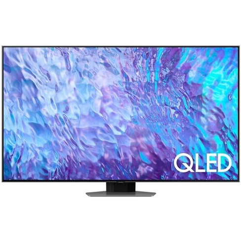 50" Телевизор Samsung QE50Q80CAU 2023 VA, черный