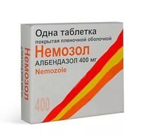 Немозол таблетки п/о плен. 400мг Ipca Laboratories Ltd