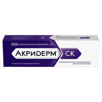 Акридерм СК мазь для наружного применения 15г Акрихин АО