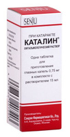 Каталин капли глазные 15мл Sandzu Pharmaceutical Co.Ltd