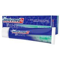 Паста зубная Blend-a-med/Бленд-а-мед 3D White Нежная мята 100мл Procter & Gamble