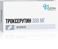Троксерутин капсулы 300мг 30шт Озон ООО