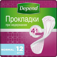 Прокладки Depend/Депенд Normal для женщин 12 шт. Kimberly-Clark