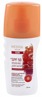 Молочко для загара SPF50 Mediva/Медива Sun 150мл НПО Биокон плюс ООО