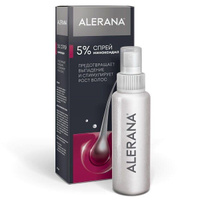 Спрей Alerana (Алерана) для наружного применения 5% 60 мл Вертекс