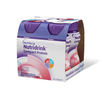 Смесь высокобелковая калорийная вкус фруктово-ягодная Компакт Протеин Nutridrink/Нутридринк 125мл 4шт Nutricia