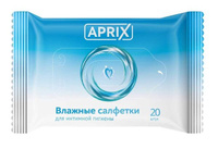 Салфетки влажные для интимной гигиены Aprix/Априкс 20 шт. ЗетТек ООО