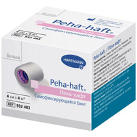 Бинт самофиксирующийся белый Peha-haft/Пеха-хафт 4см х 4м Paul Hartmann