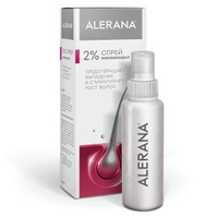 Спрей Alerana (Алерана) для наружного применения 2% 60 мл Вертекс