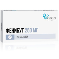 Фенибут таблетки 250мг 20шт Озон ООО