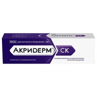 Акридерм СК мазь для наружного применения 30г Акрихин АО