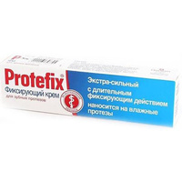 Крем для зубных протезов фиксирующий фкстра-сильный Protefix/Протефикс 20мл Queisser Pharma