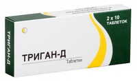 Триган-Д таблетки 500мг 20шт Cadila Pharmaceuticals Ltd.