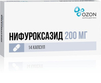 Нифуроксазид капсулы 200мг 14шт Озон ООО
