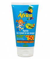 Крем для защиты от солнца на суше и на море SPF50 Africa Kids Floresan/Флоресан 150мл Флоресан ООО