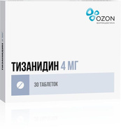 Тизанидин таблетки 4мг 30шт Озон ООО/Озон Фарм ООО